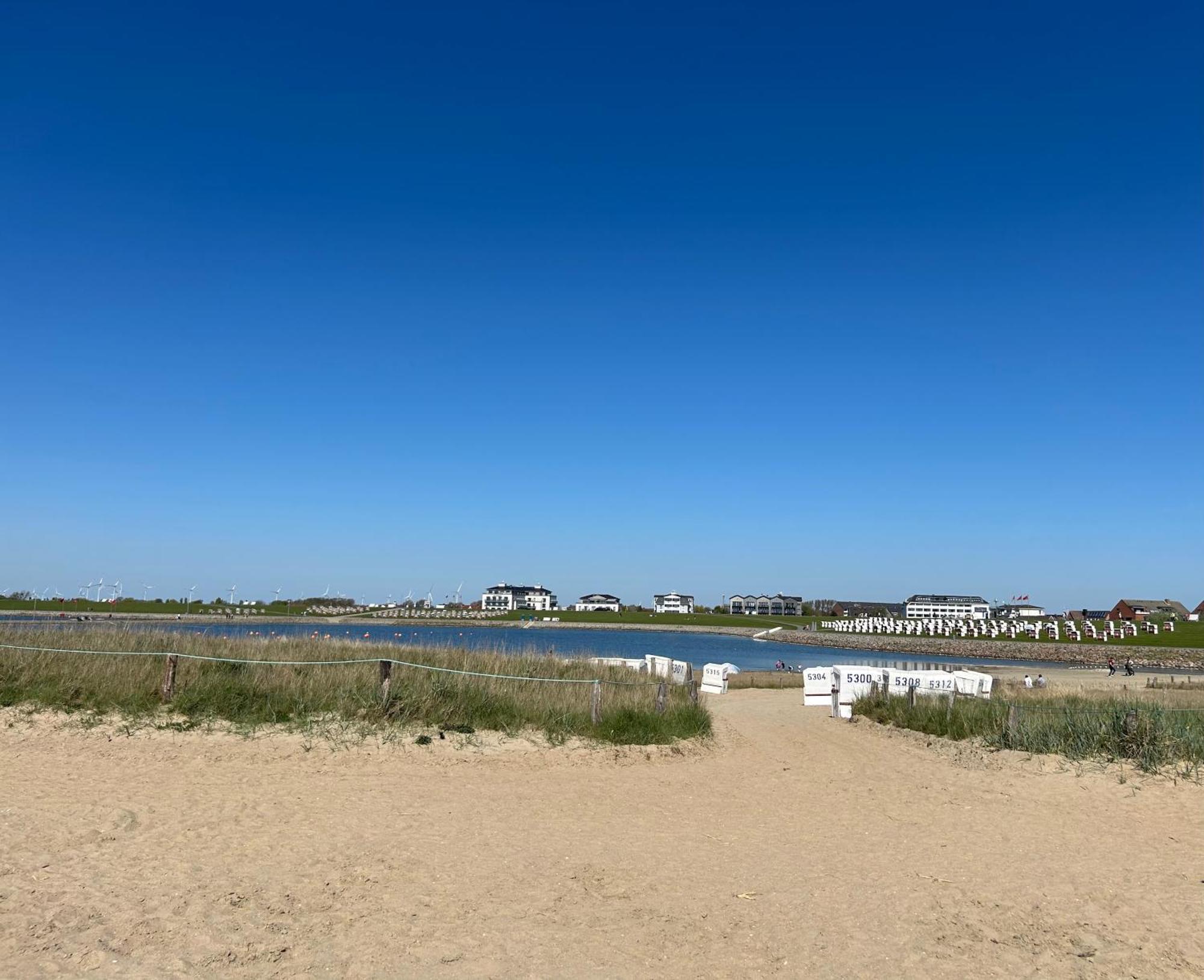 Ferienwohnung Ritthoff Perlebucht - Mit Strandkorb Am Meer Und Kostenloser Eintritt Ins Schwimmbad بوسم المظهر الخارجي الصورة